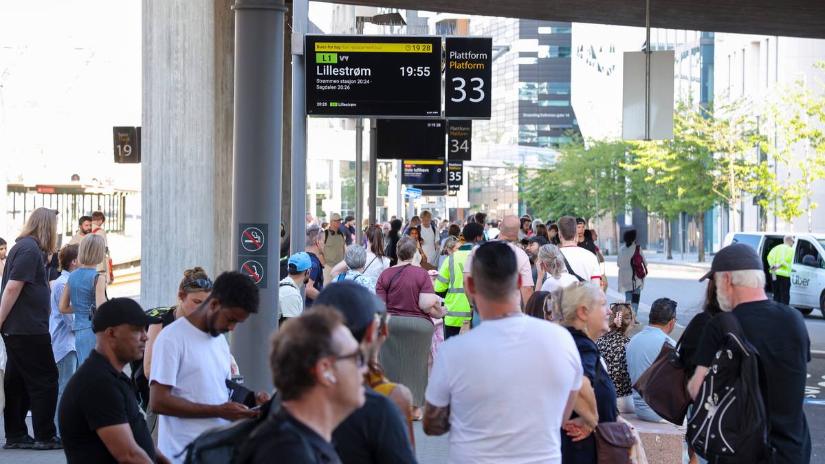 Full togstans mellom Oslo S og Lillestrøm: – Kan ta lang tid