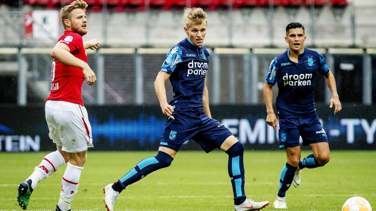 Ødegaard debuterte for Vitesse