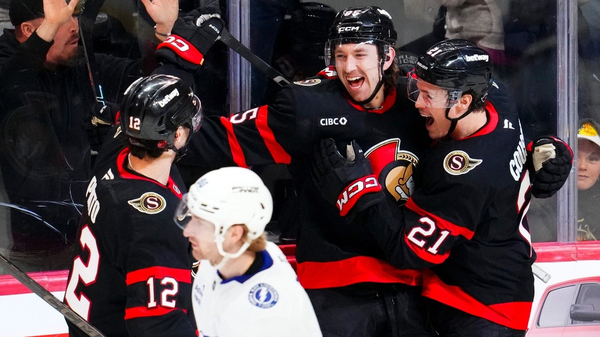 Ishockey: Kjempesmell for seiersjagende Lightning og Lilleberg