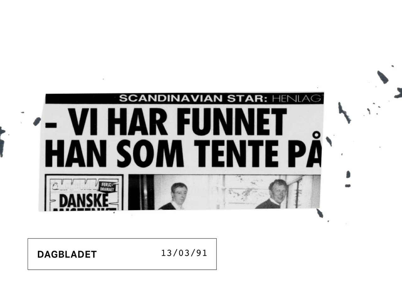 Faksimile Dagbladet 130391: 