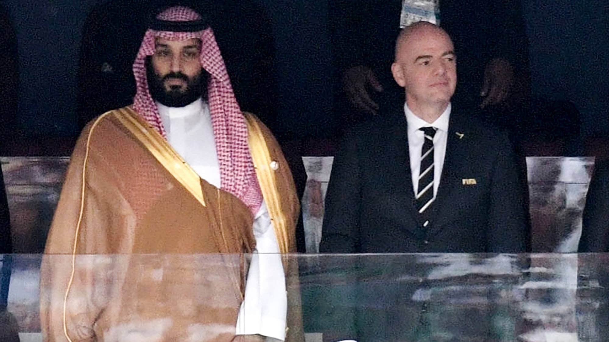 Bin Salman og Infantino