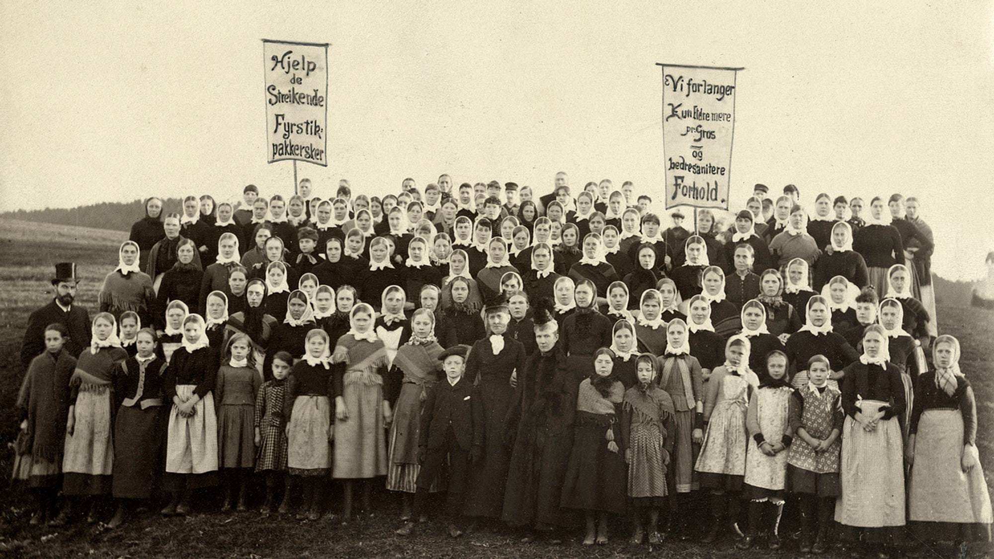 Fyrstikkarbeiderstreiken i oktober 1889