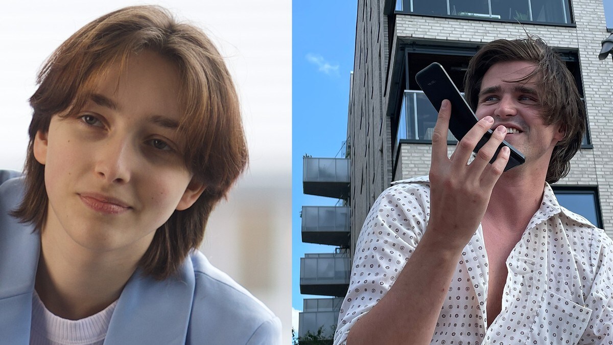 Økt etterspørsel etter «dumme telefoner»: Sarah (16) og Samuel (26) har droppet smarttelefonen