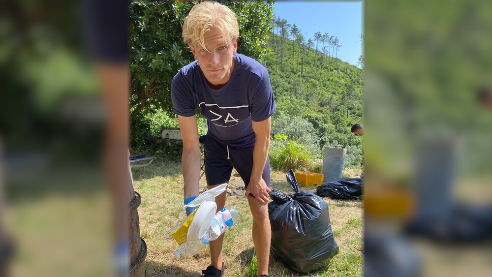 Morten Thorsby plukker søppel i Italia – ble invitert til en av landets viktigste menn