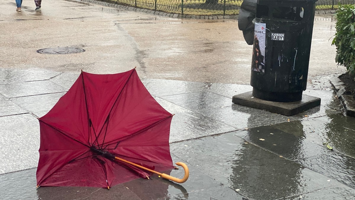 Store mengder regn på vei: – Det blir veldig vått