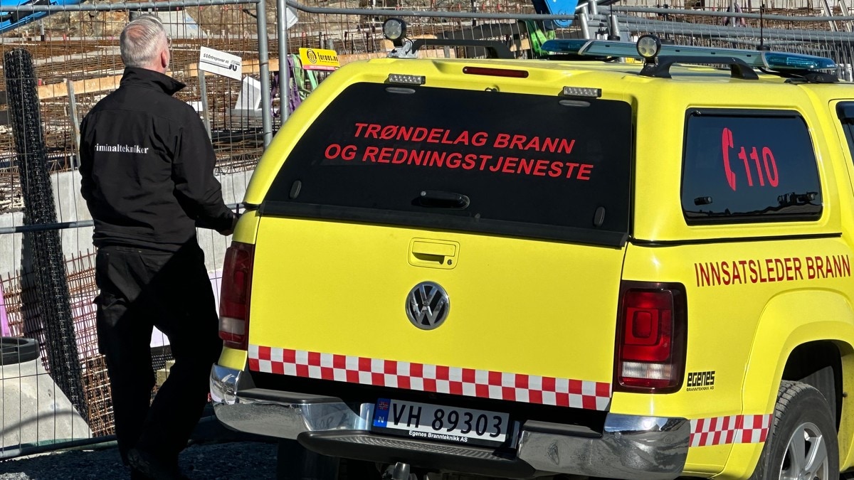 Arbeidsulykke i Trondheim
