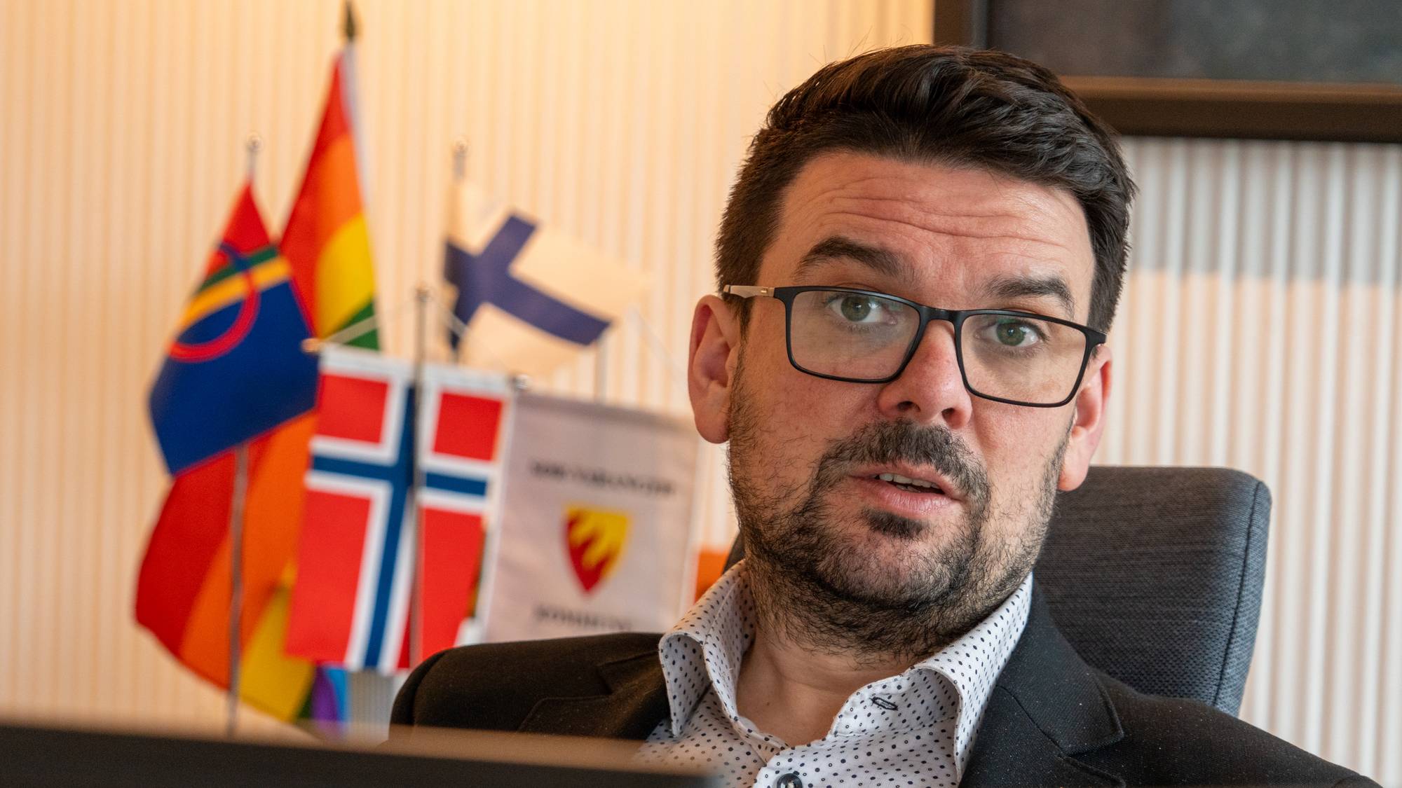 Magnus Mæland (H), ordfører i Sør-Varanger