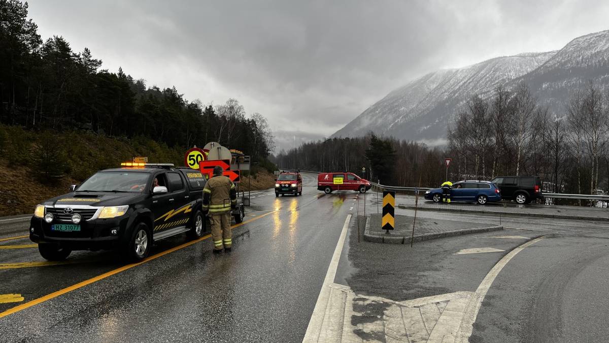 E6 at Nord-Sel Closed Due to Rock Slide: Police Fear Further Landslides