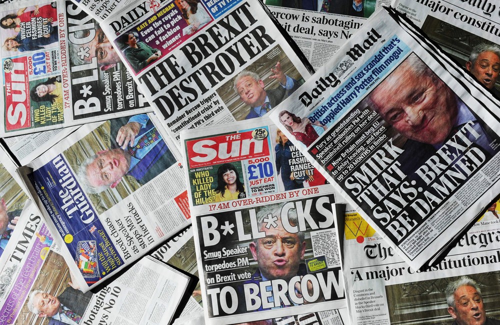 Engelske aviser angriper ordstyrer som brukte 400 år gammel lov for å stoppe Mays brexit-plan