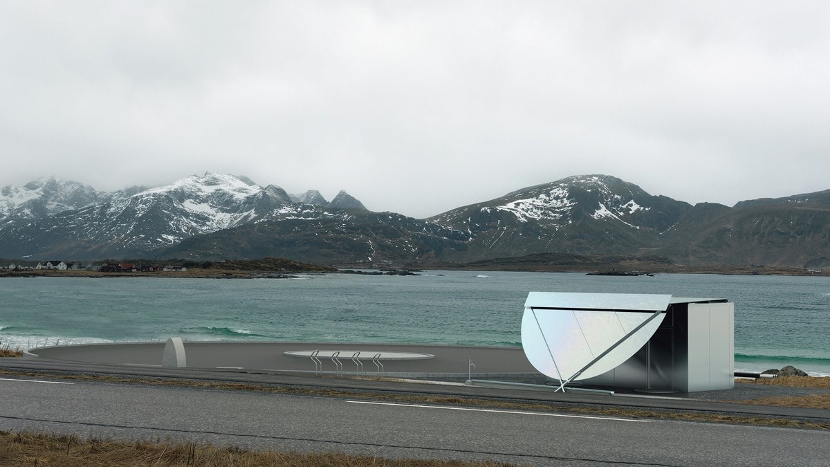 Nå kommer det nytt toalett i Lofoten