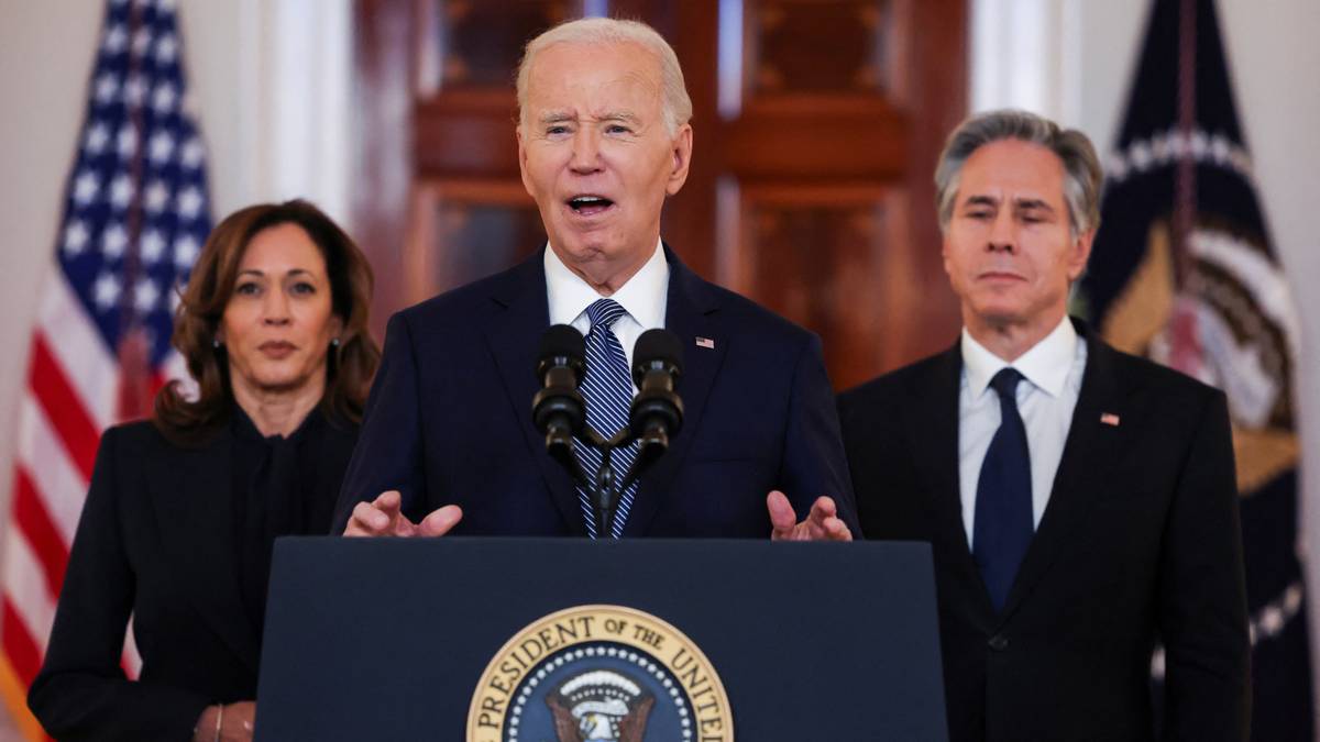 Biden bekreftar våpenkvileavtalen mellom Israel og Hamas