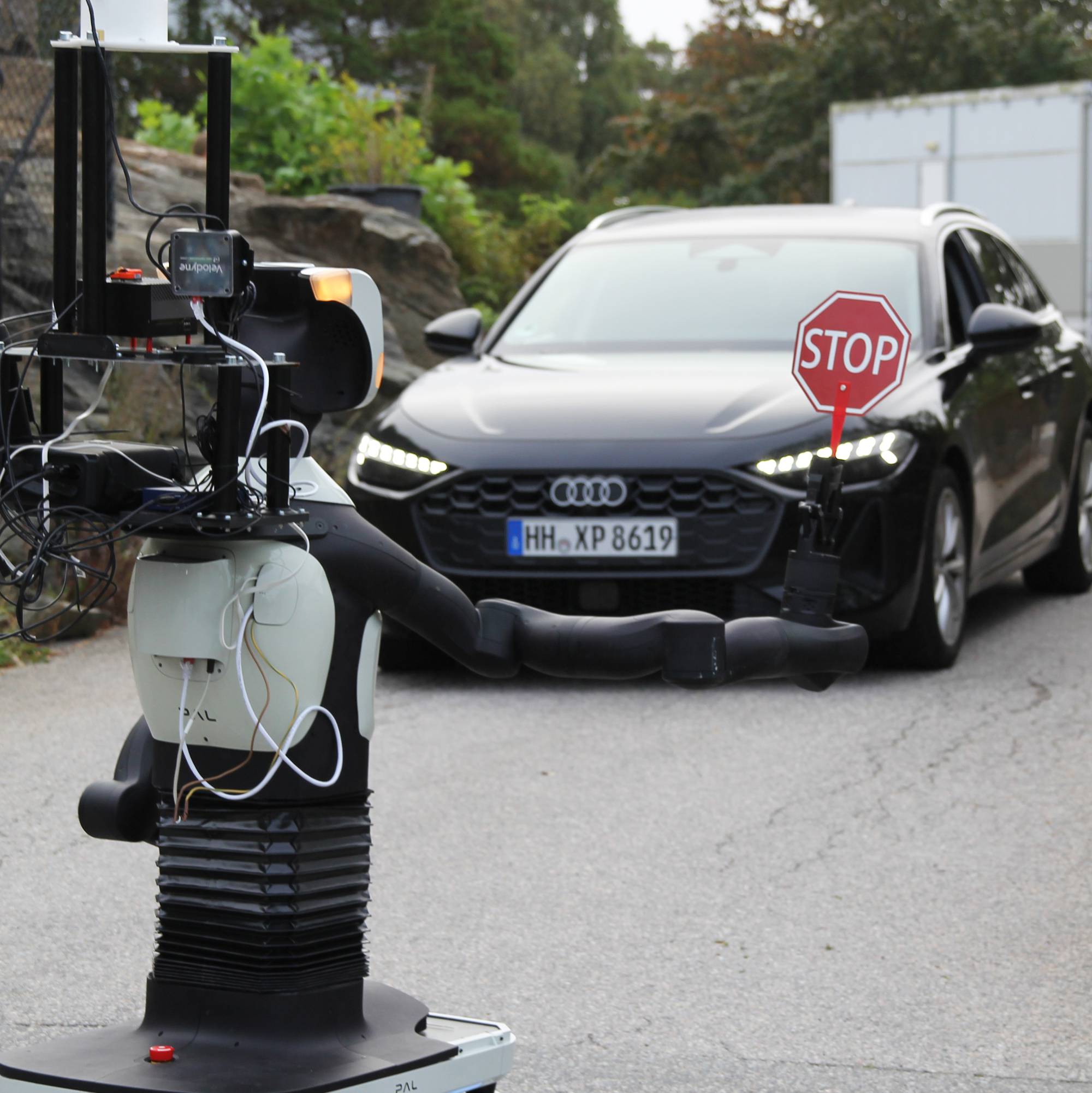 Trafikkrobot på Slettheia
