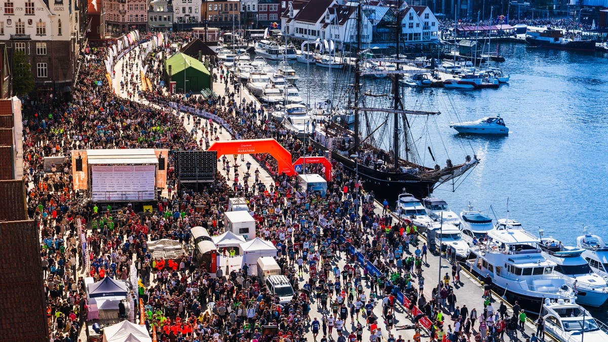 23 innlagt på sykehus etter Bergen City Marathon: – Var inn og ut av bevissthet
