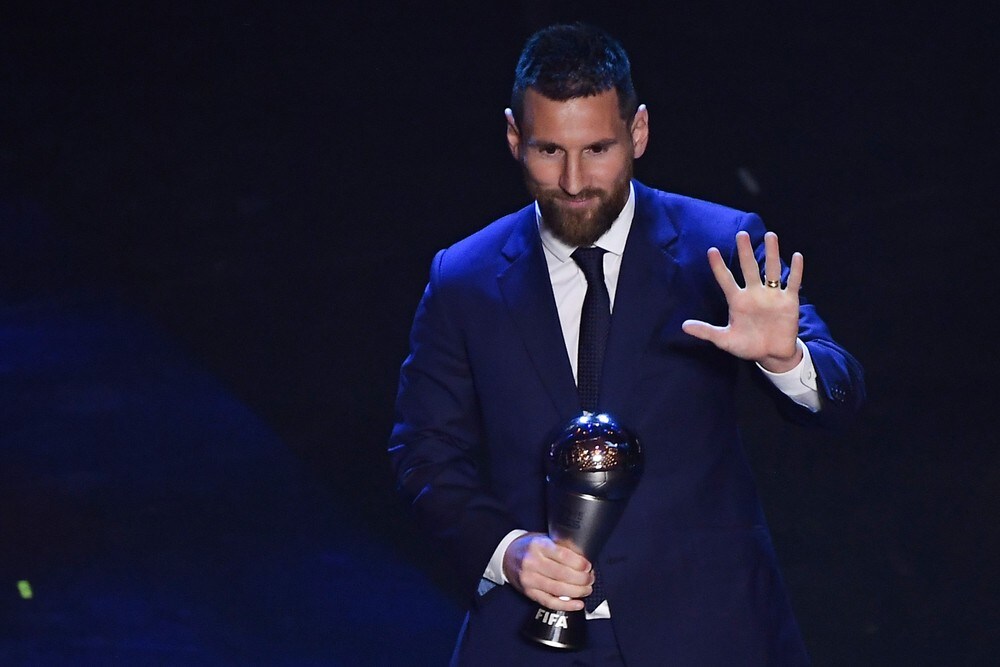 Messi ble kåret til årets spiller av FIFA