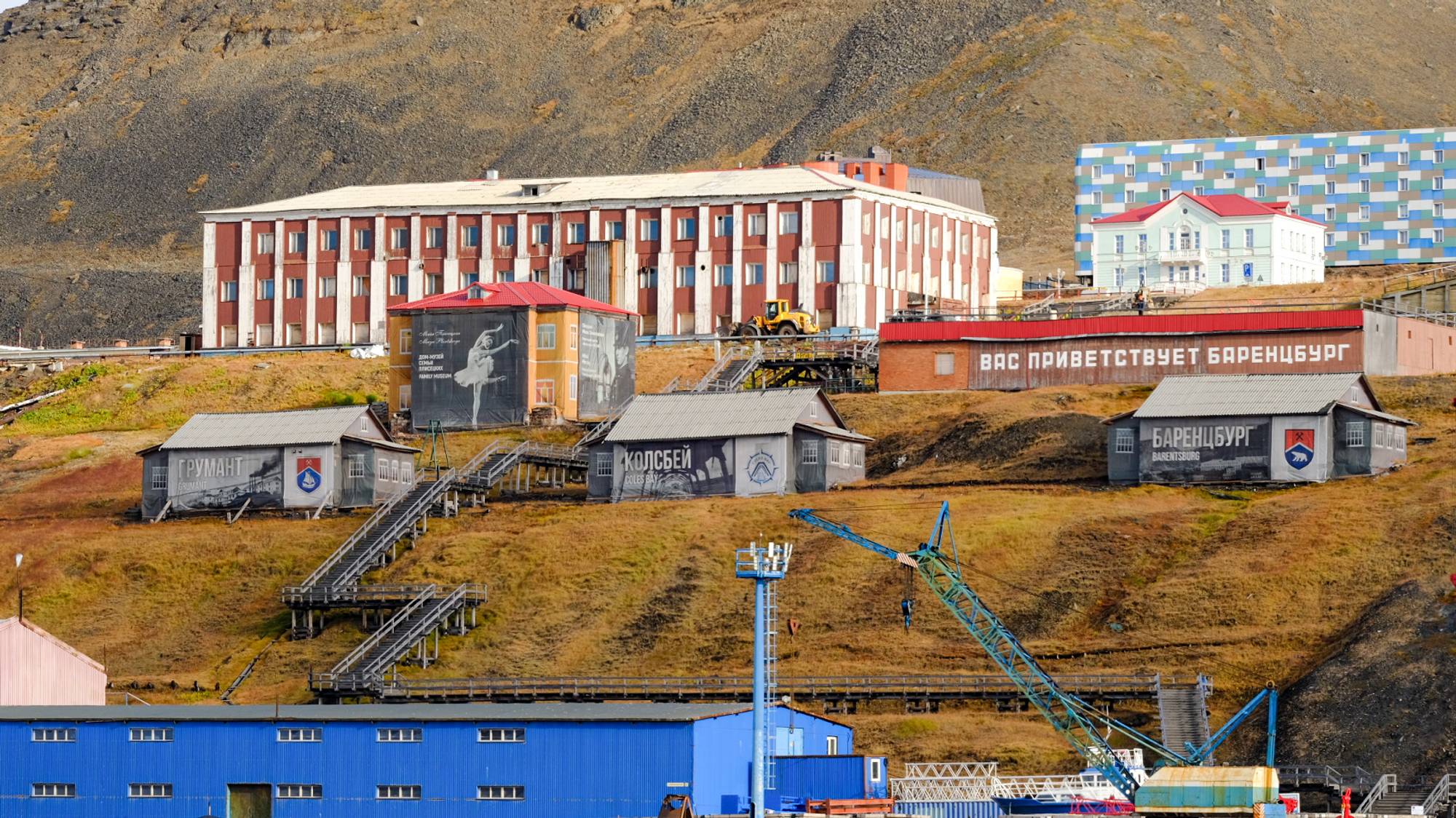 Barentsburg er en russisk bosetting på Svalbard. 
