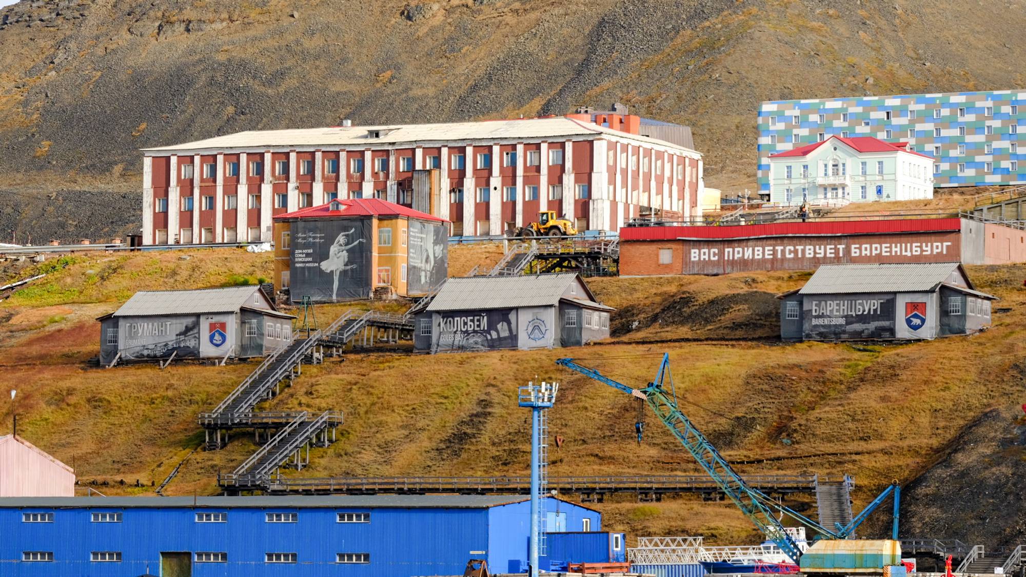 Barentsburg er en russisk bosetting på Svalbard. 