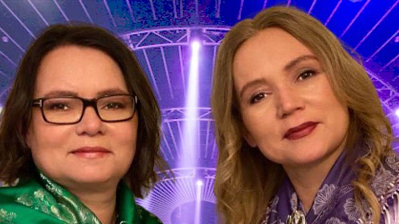 Eira joavku, Anne IE Lilleng ja Marit E Eira, searva lávlagiin «Máilmmi nieida.»