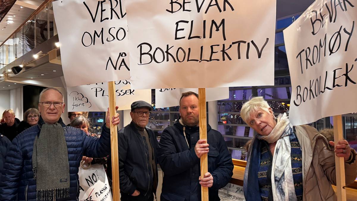 Protest før bystyremøte