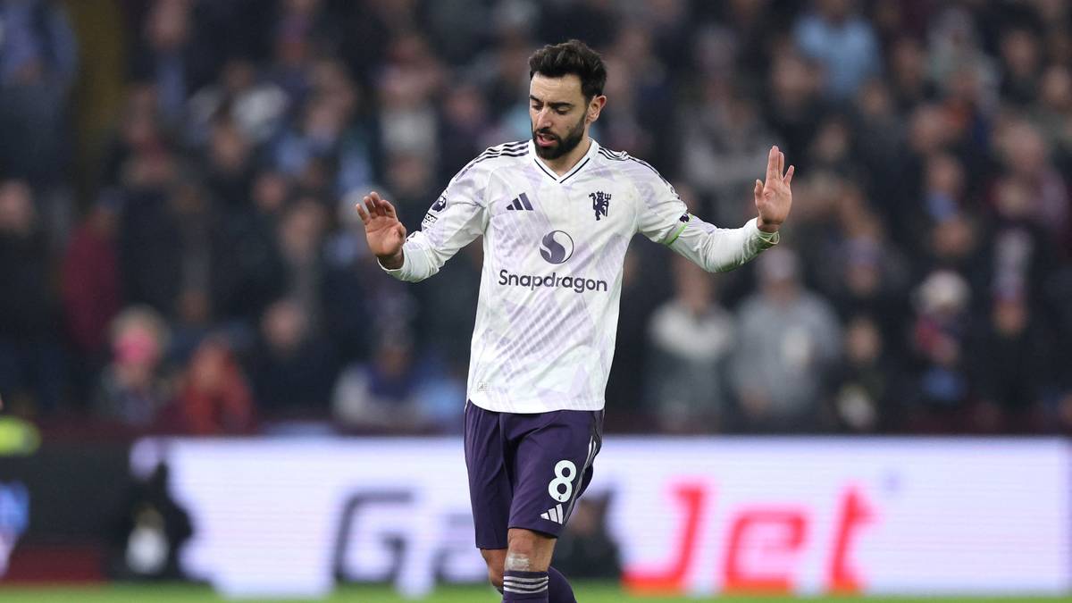 United-manageren om Bruno Fernandes-skaden: – Tror ikke det vil ta mye tid