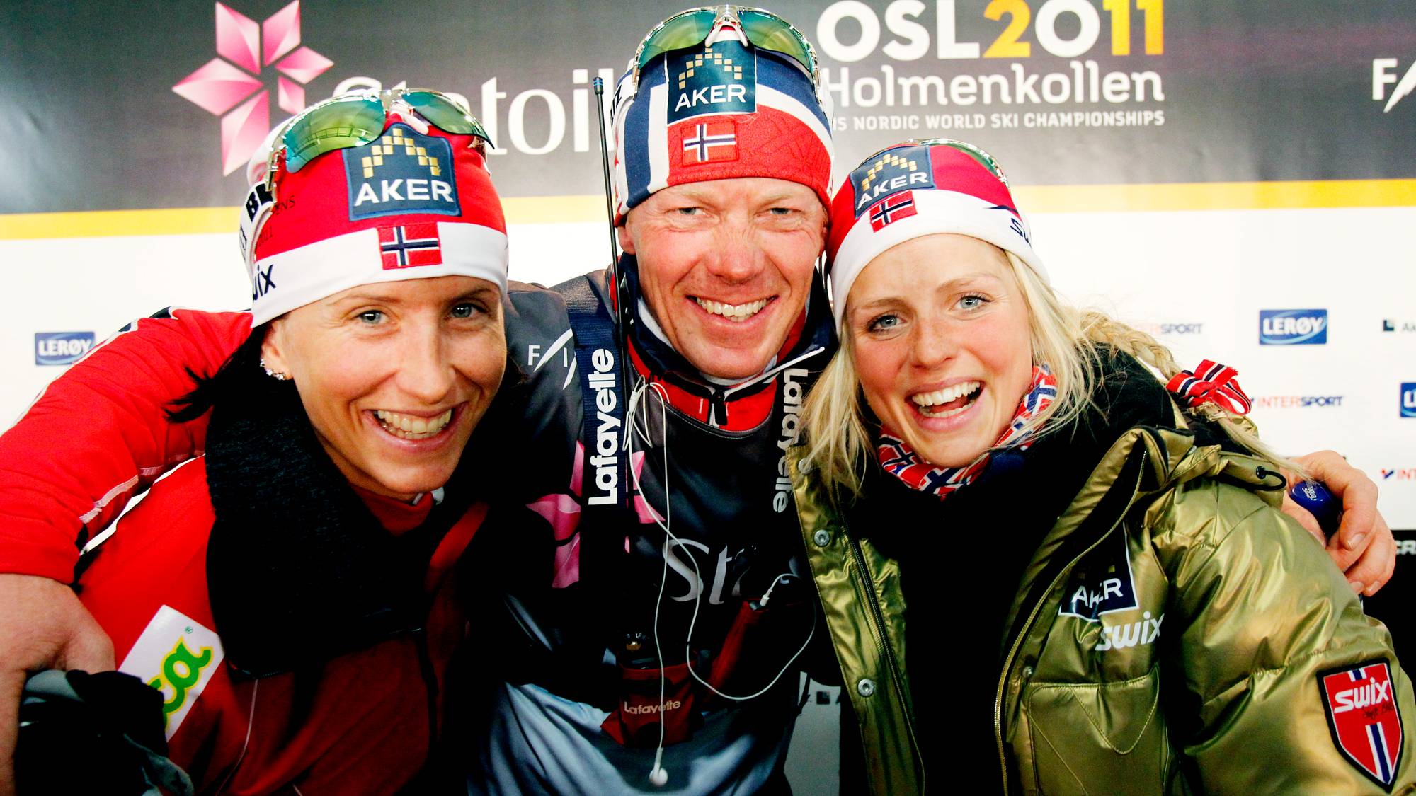 Bjørgen, Kristiansen og Johaug