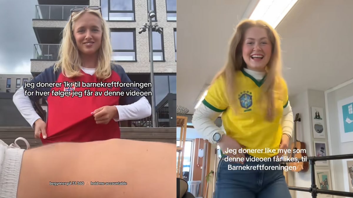 Influensarar lovar å gje pengar til Barnekreftforeningen viss dei får likarklikk og følgarar