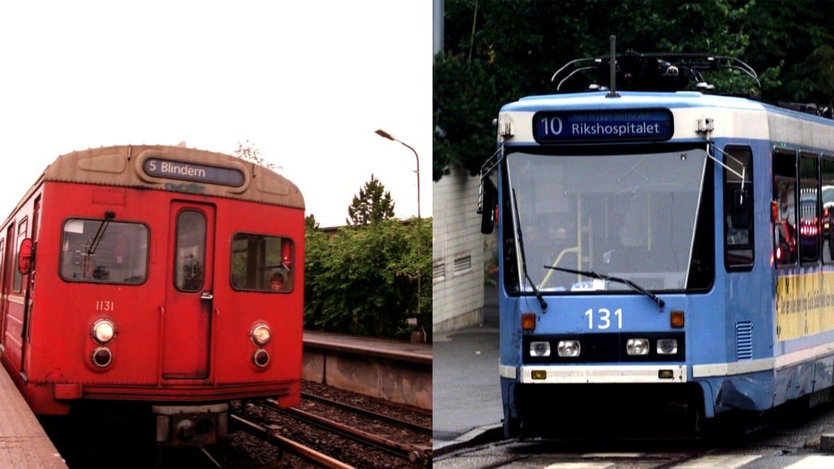 T bane Eller Trikk Til Kollen NRK stlandssendingen Lokale Nyheter 