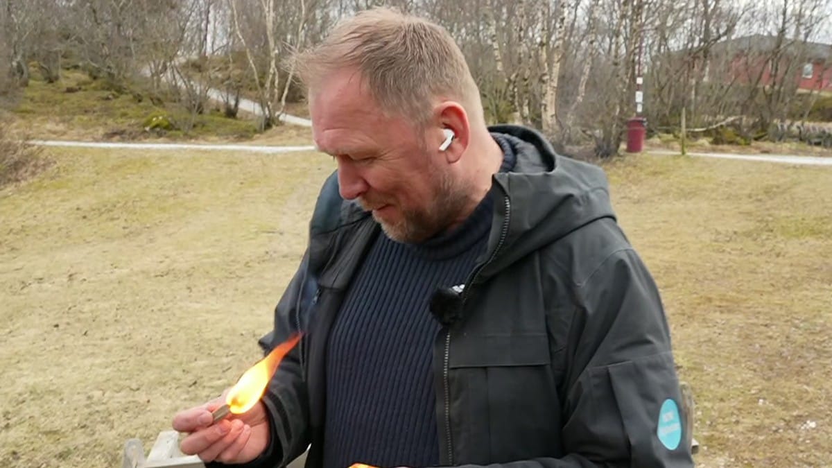 &Oslash;kt skogbrannfare: &ndash; Slokk den fyrstikken!