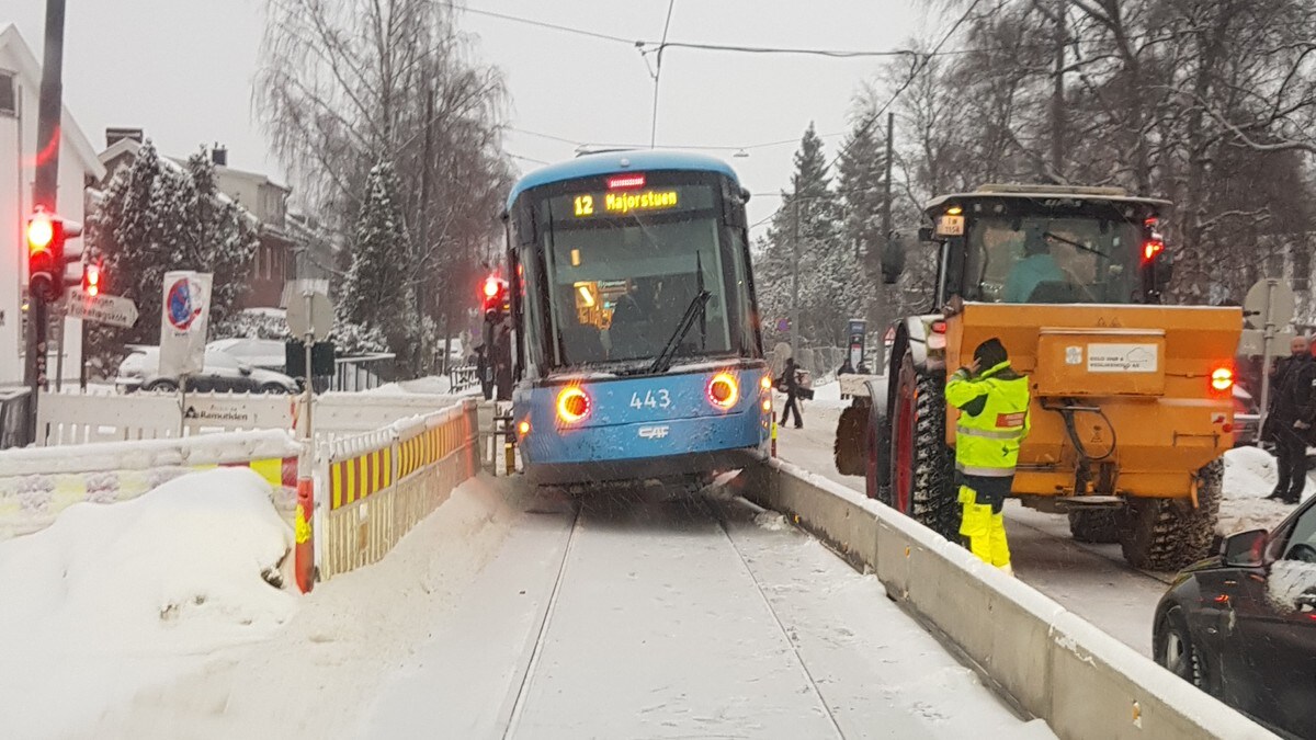 Trikk sporet av på Grefsen