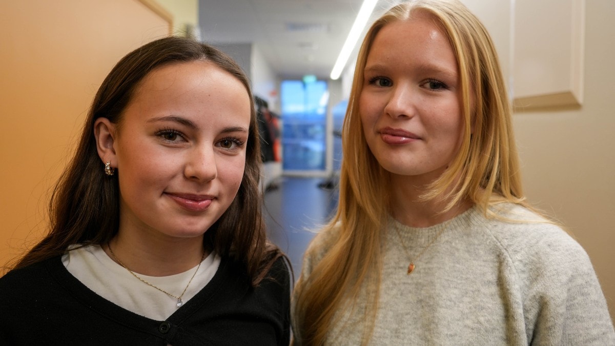 Åsne (14) og Pernille (15) om skjerm i skolen: – Lett å bli distrahert