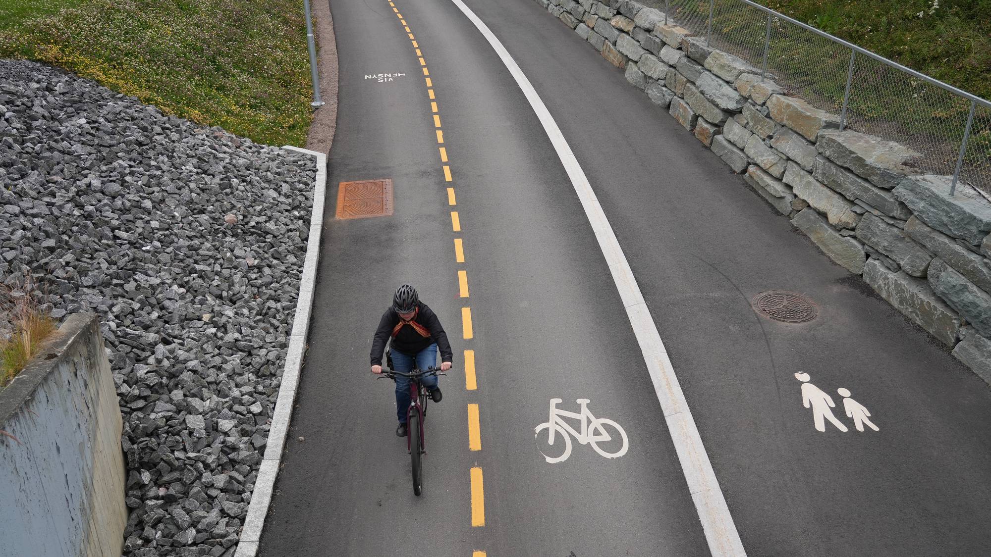 Nedgang i antall kilometer ny sykkelvei de siste tre årene – Stor-Oslo