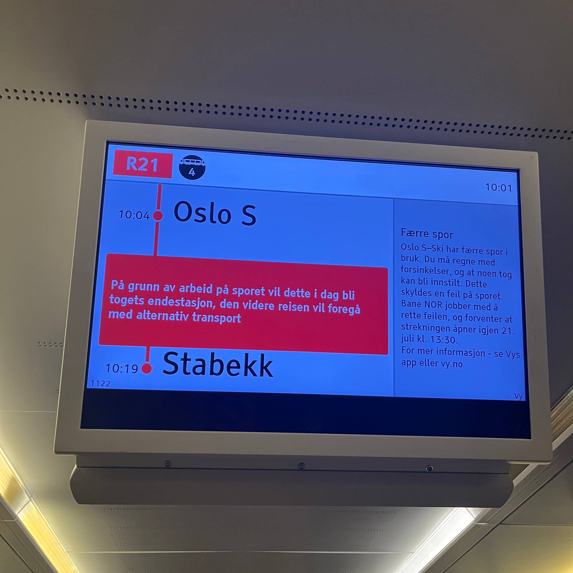 Togforsinkelser