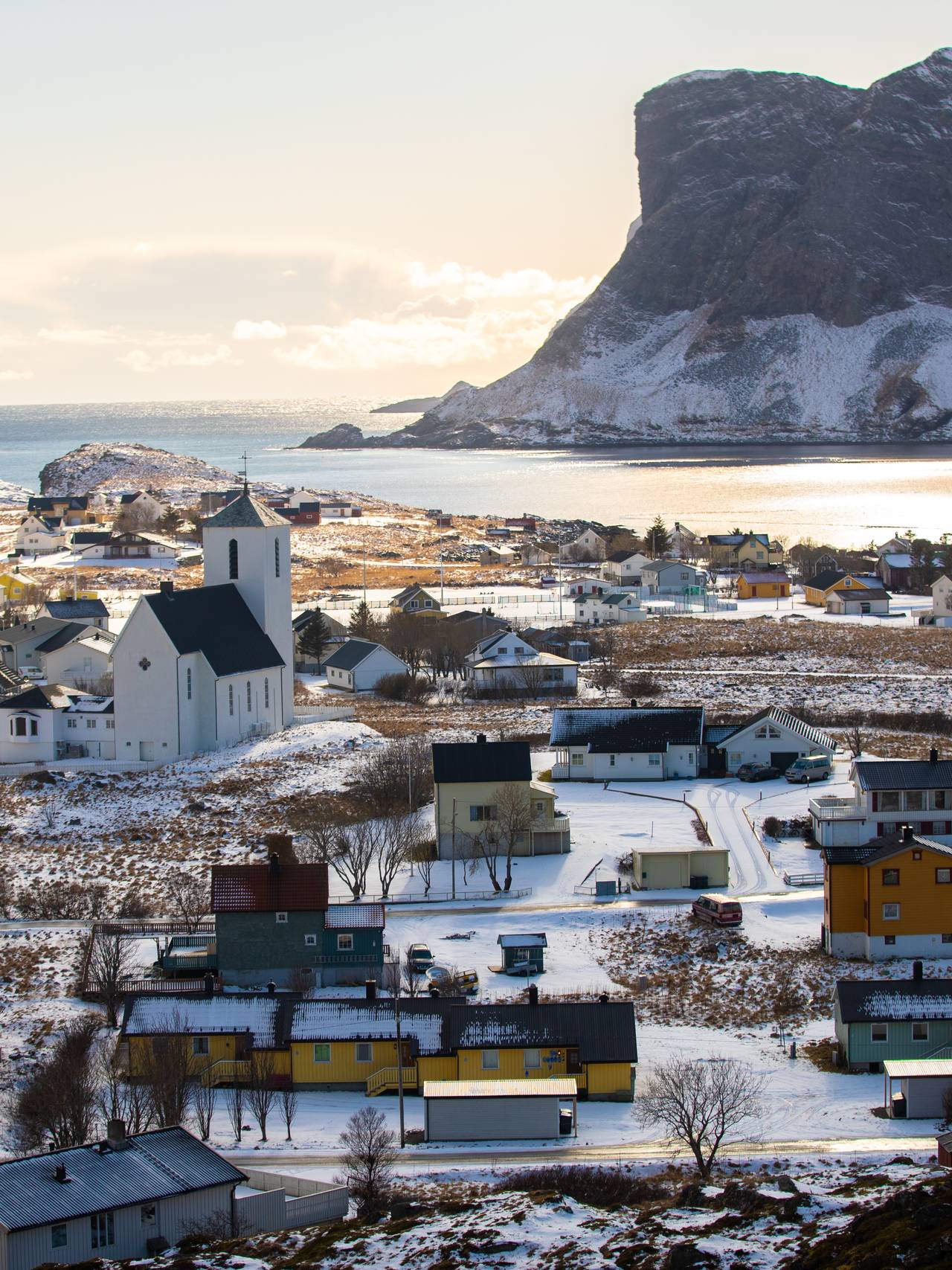 Værøy i Lofoten.