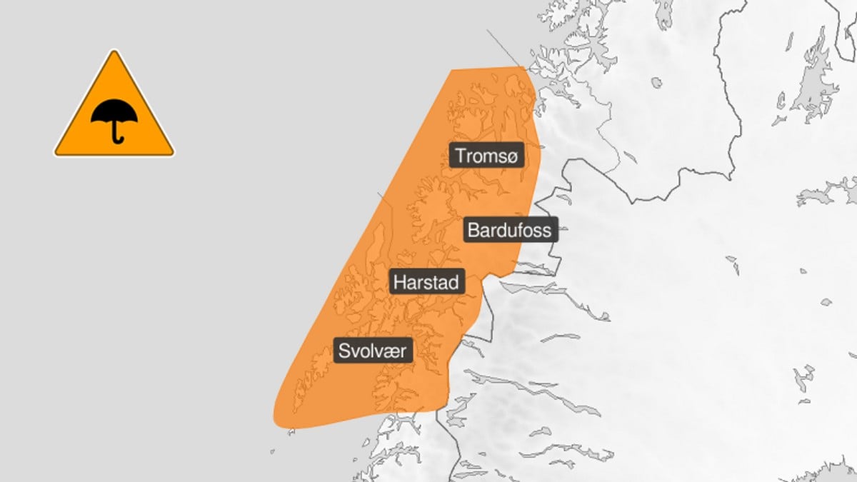 Oransje nivå: Farevarslene står i kø i nord