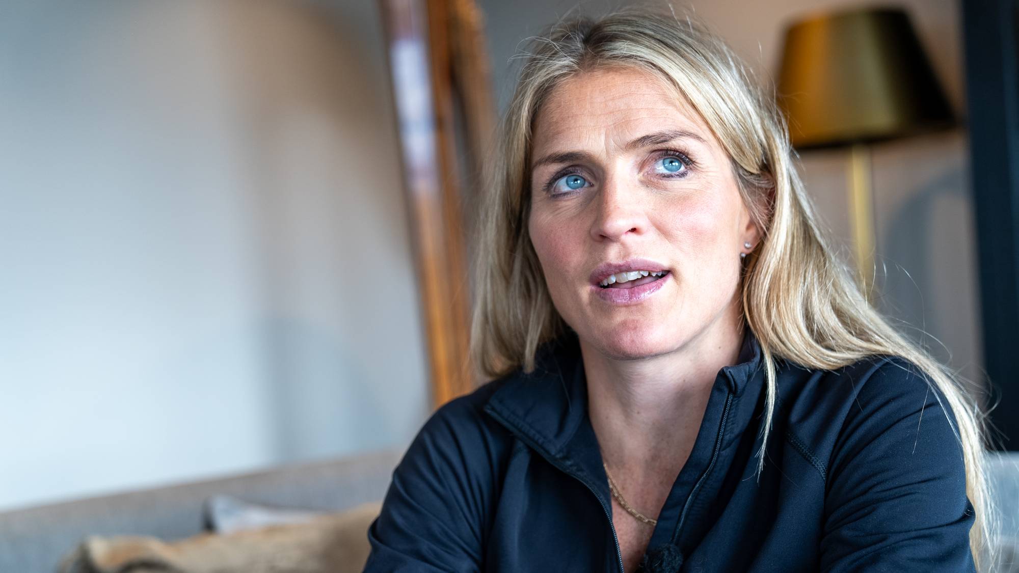 Therese Johaug forteller om hvordan det blir å jobbe rett etter fødsel