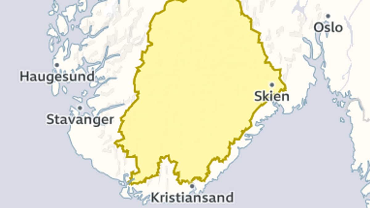 Fare for flom i Agder - fylkesvei stengt