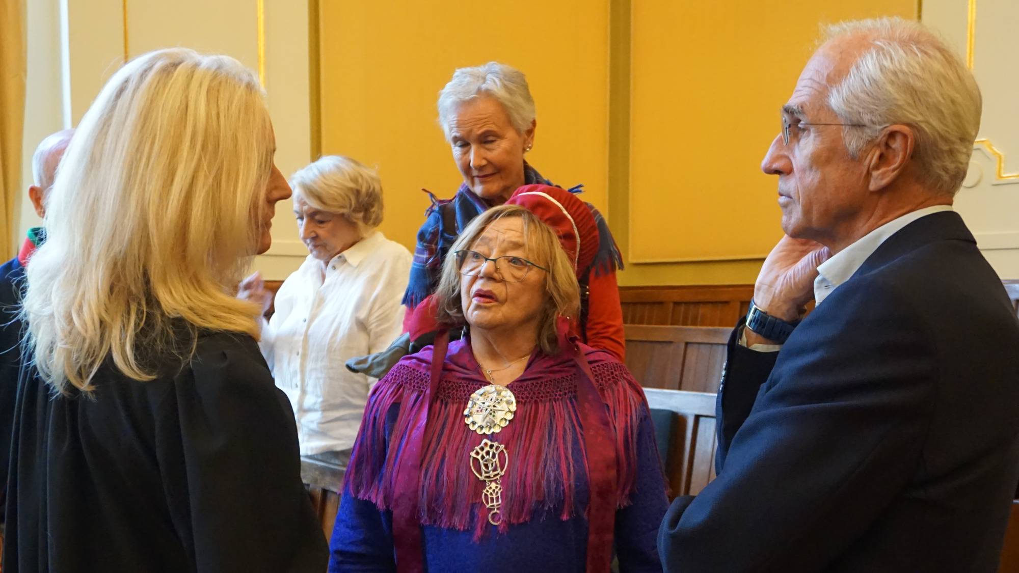 Ragnhild Nystad i Høyesterett. 