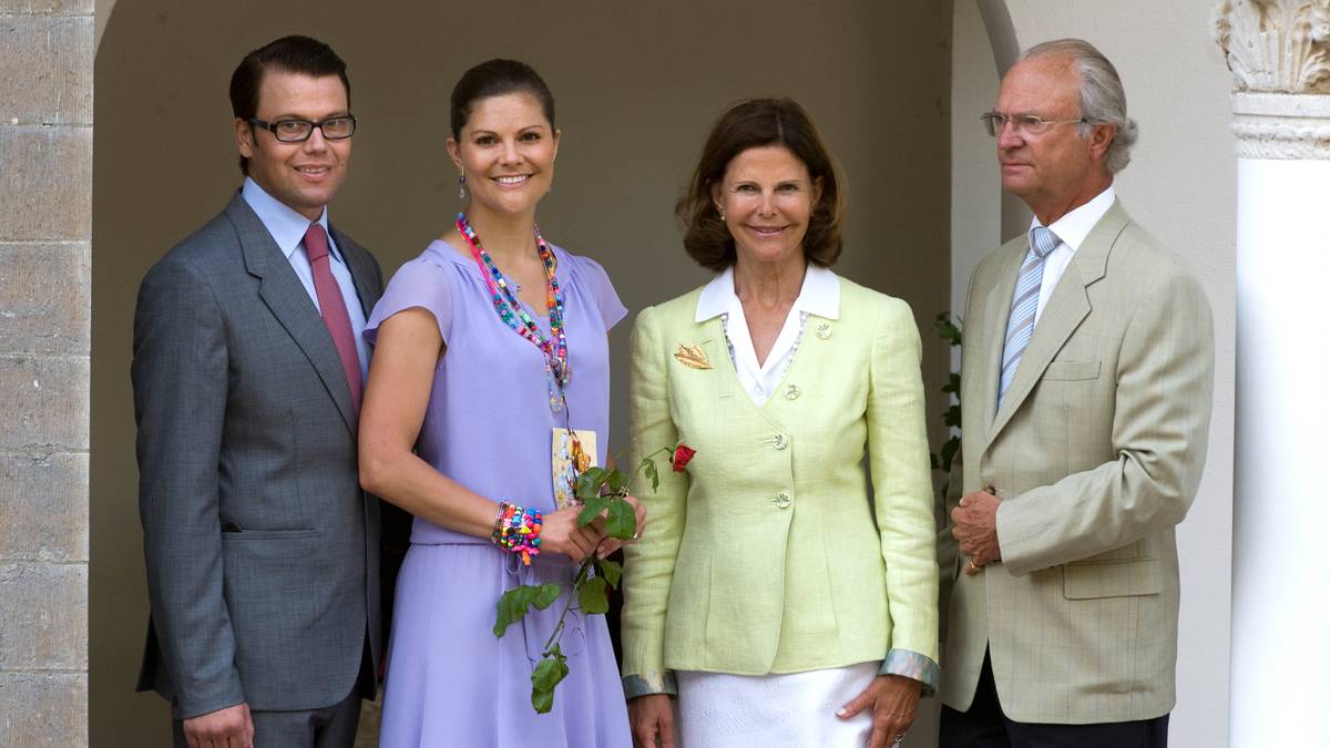 Den svenske kongefamilien bekymret for kronprinsessen