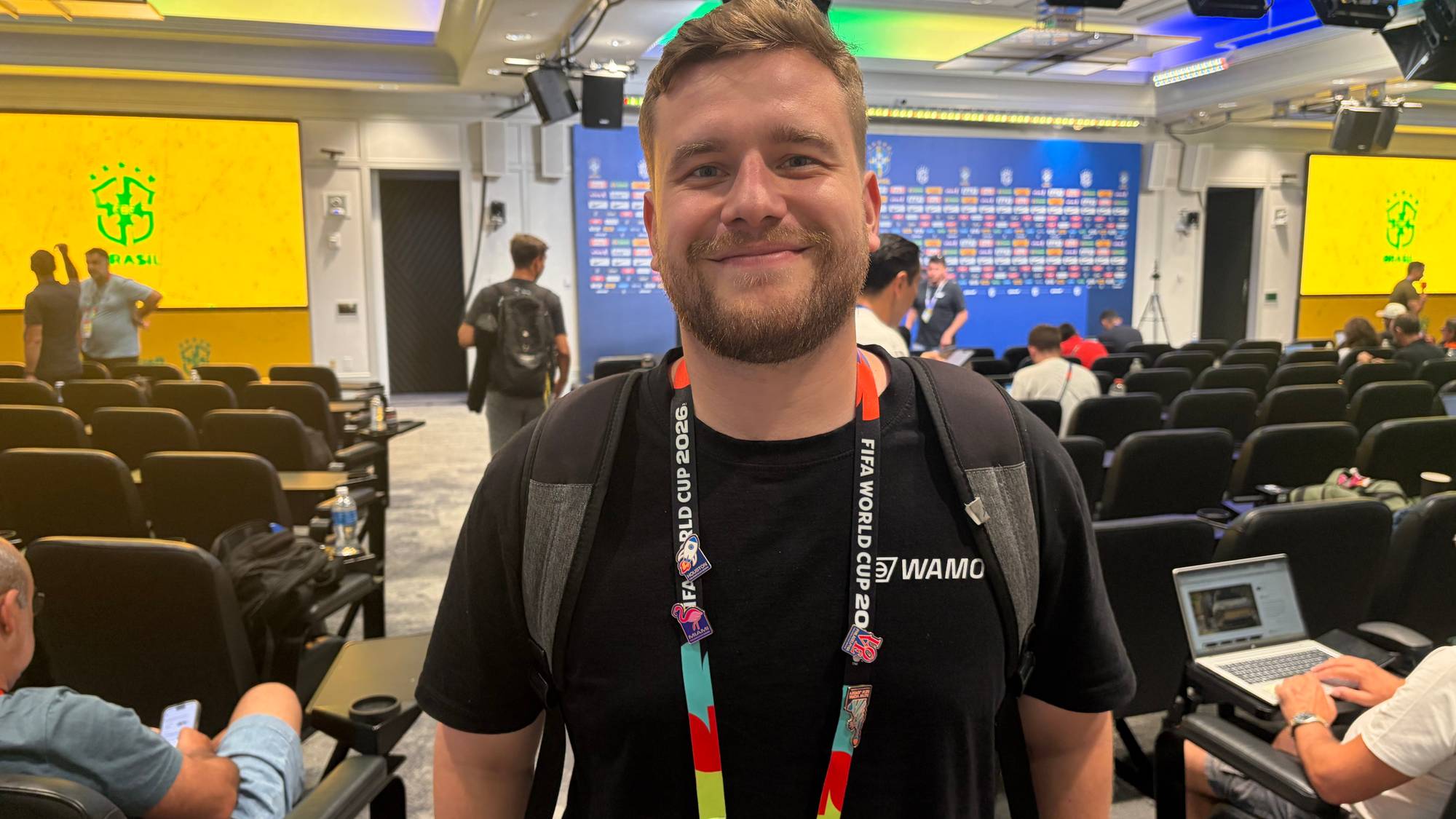 Brasiliansk journalist Rodrigo Correia.