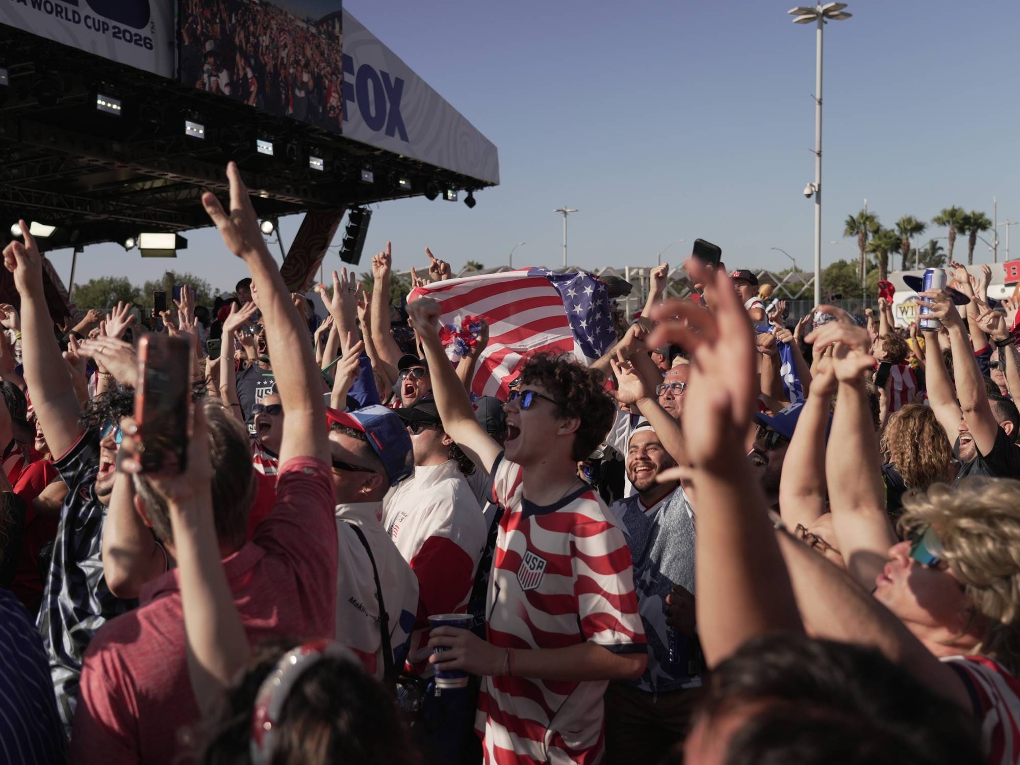 USA fans