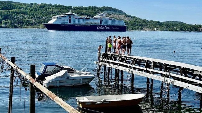 Sol og varme i Drøbak