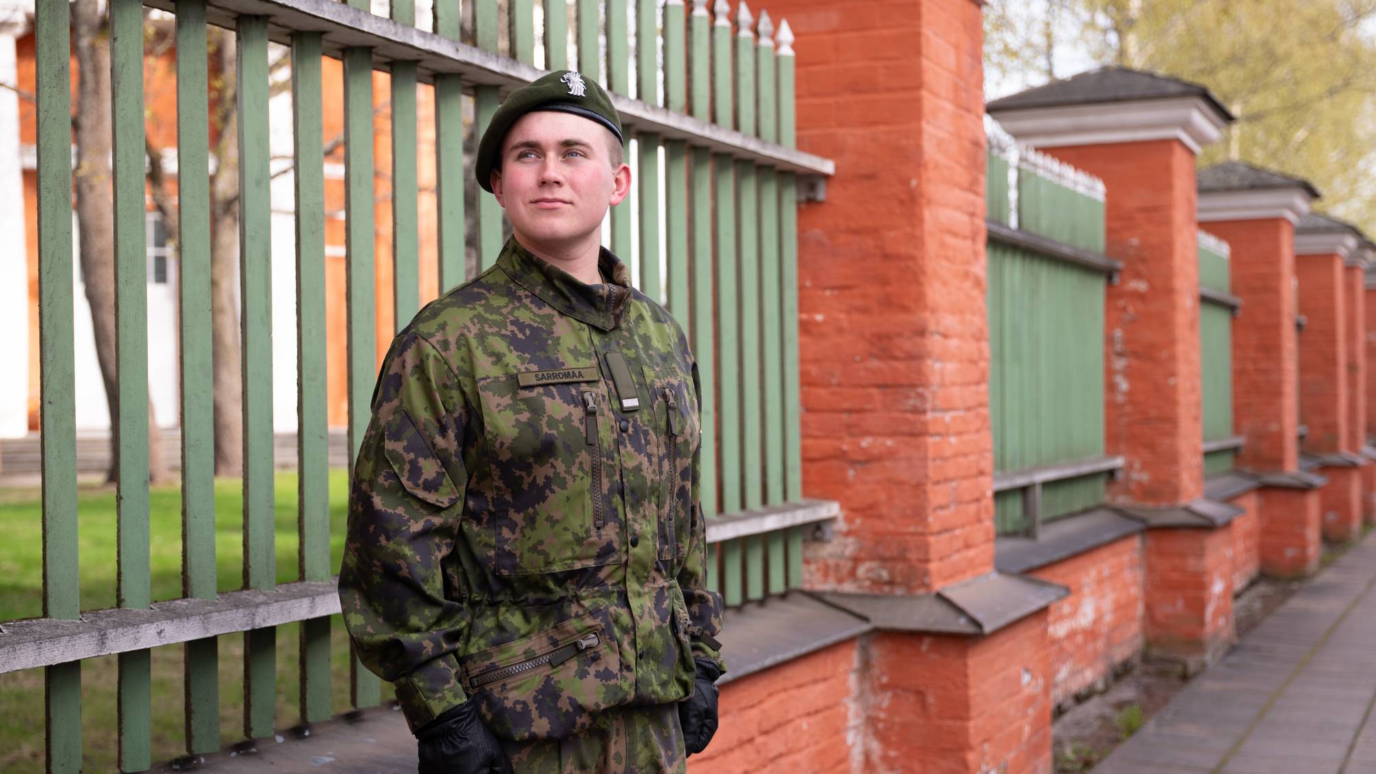 Rudolf tentestegjer i det finske forsvaret