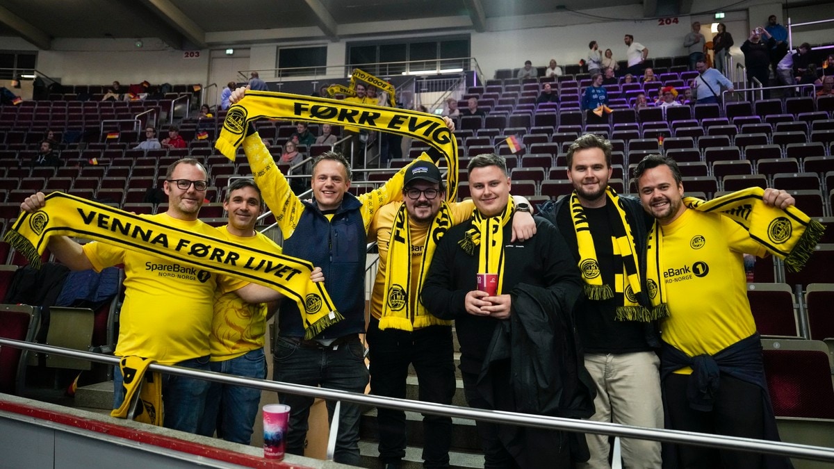 Glimt-supporterne på plass på VM-kvartfinalen i handball