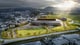 Consto/Nordic Office of Architecture Constos forslag til ny Bodø/Glimt-stadion.