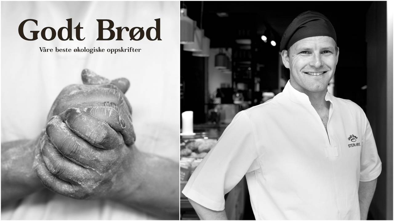 Bakeboka «Godt Brød – våre beste økologiske oppskrifter» er laget av bakesjef i Godt Brød: Stein Arve Bernes.