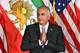 PATRICK T. FALLON / AFP / NTB Reza Pahlavi i dress og slips