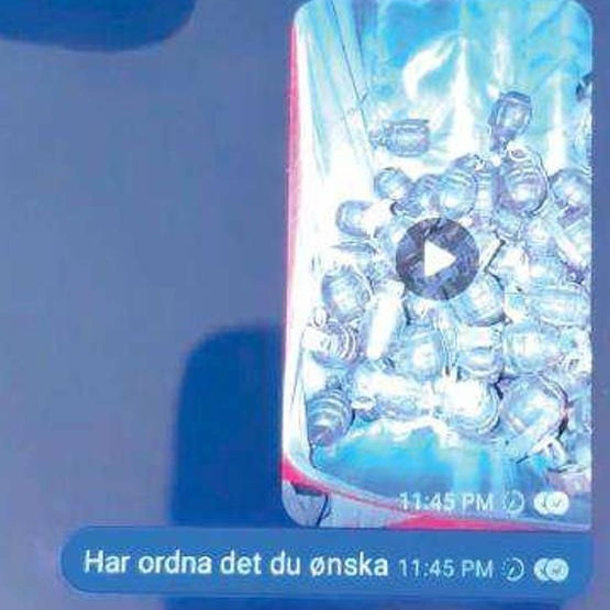 Meldingsutveksling om håndgranater til salgs
