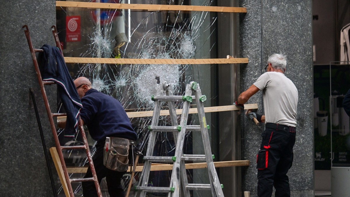 Nesten 300 pågrepet etter uro i Milano