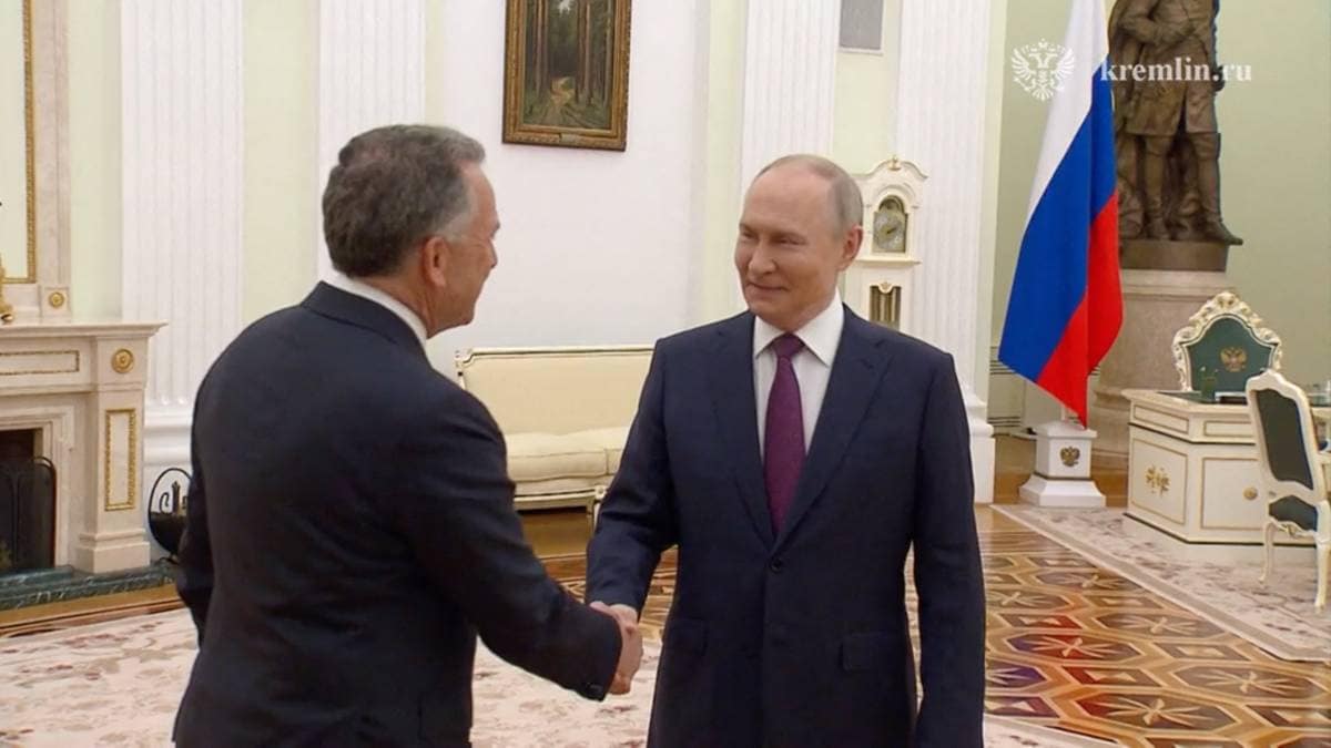 Putin og Witkoff møter i Moskva