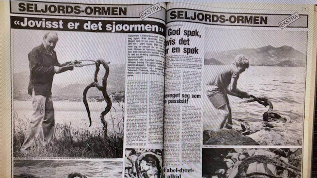 When Oisten fooled the world with “sea snake” in Seljord – NRK Vestfold and Telemark – Local news, TV and radio