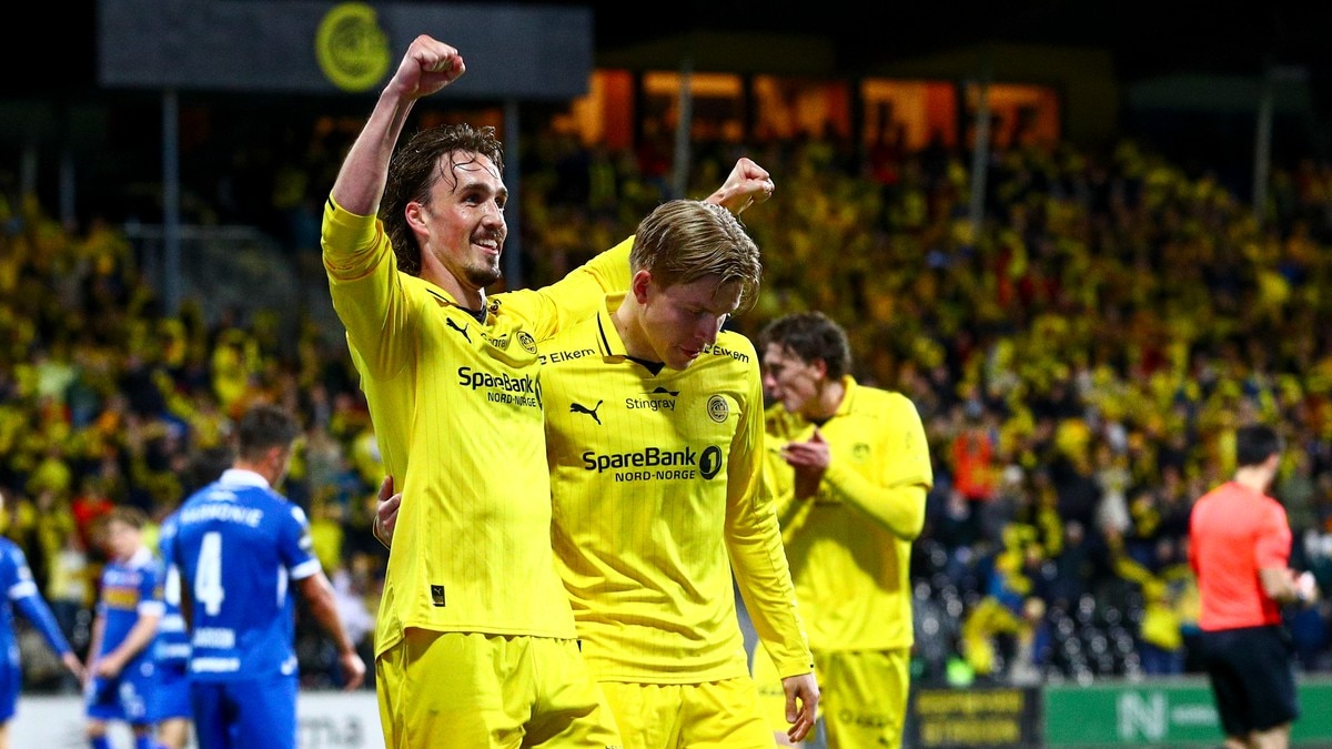 Glimt slapp med skrekken – Sandefjord reduserte på overtid